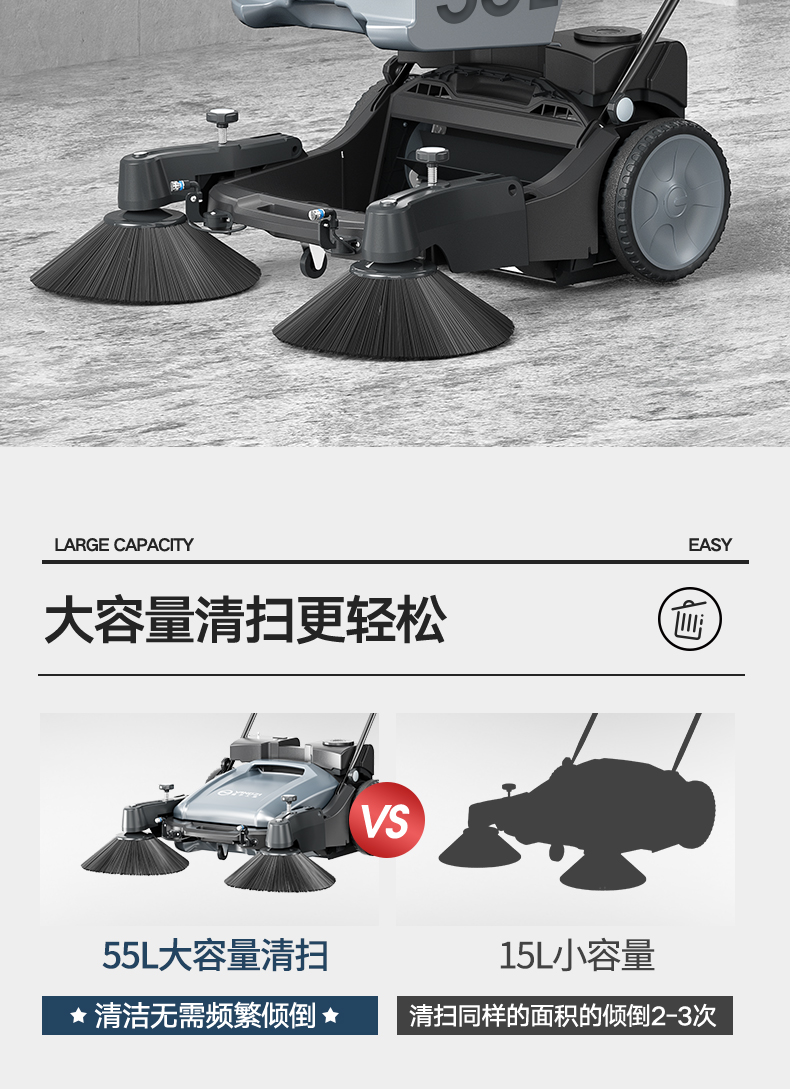必一B-SportsS1手推式扫地机(图12)