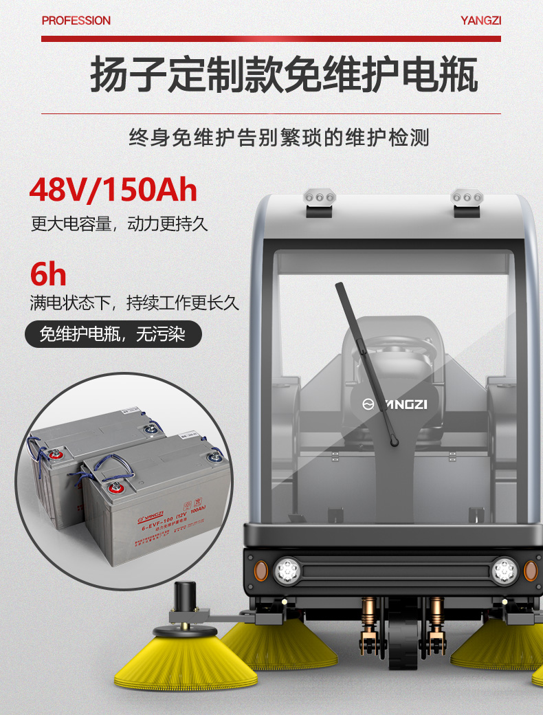 必一B-SportsS9驾驶式扫地机(图9)